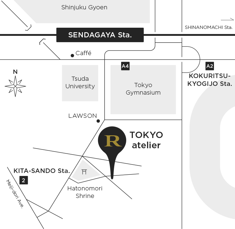 東京教室-地図